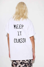 Cotton Oversize T-Shirt K.I.C