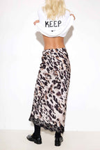 Satin Lace Skirt - Andreakou Concept Store
