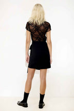 Lace Short Sleeve Top