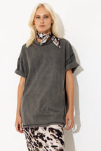 Cotton Oversize T-Shirt K.I.C - Andreakou Concept Store