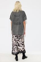 Cotton Oversize T-Shirt K.I.C - Andreakou Concept Store