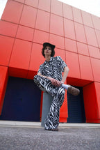 Πουκαμίσα σατέν print zebra - Andreakou Concept Store