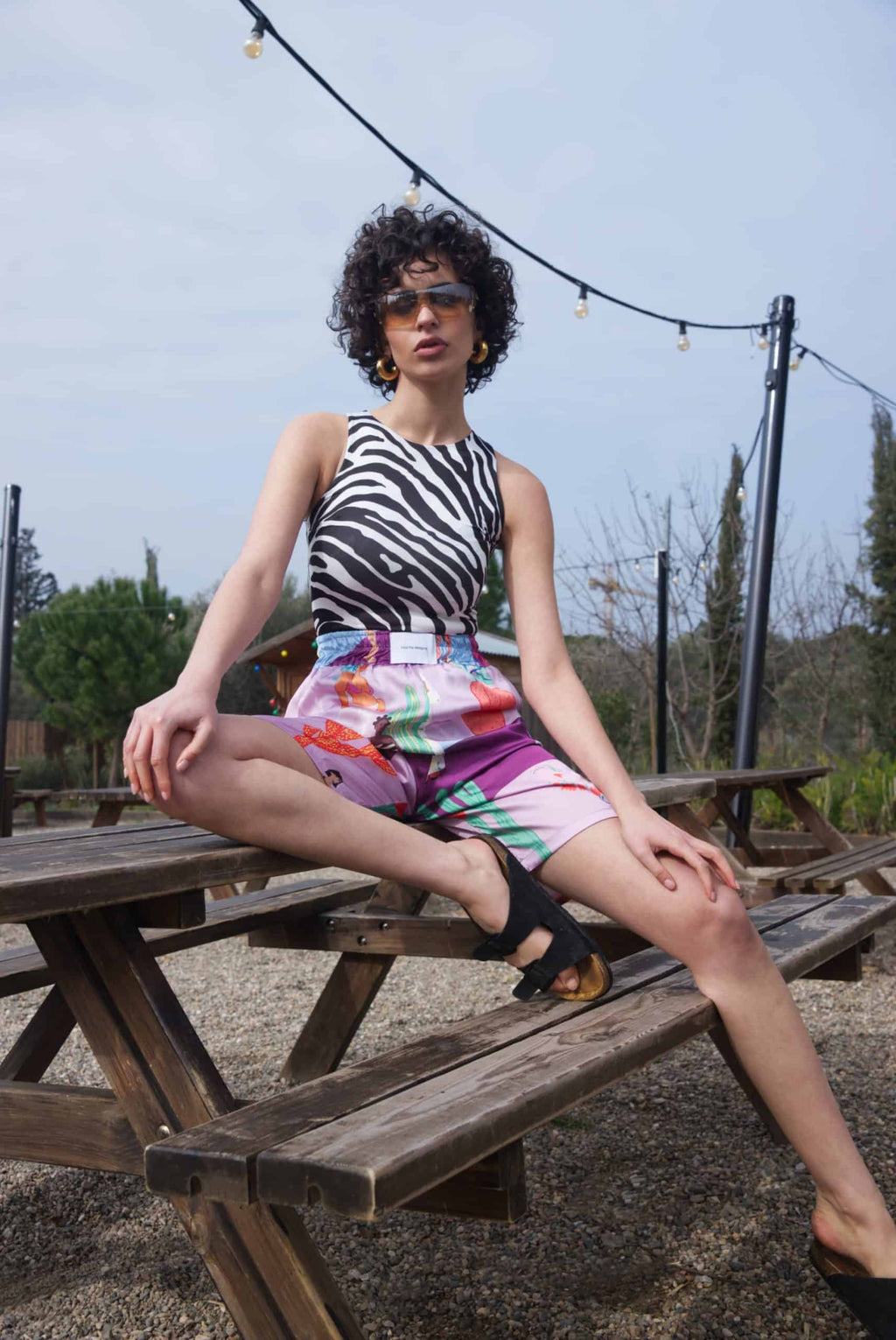 Body ελαστικό zebra print - Andreakou Concept Store