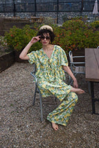 Τοπάκι σατέν print lemons - Andreakou Concept Store