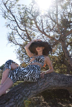 Monokini zebra print - Andreakou Concept Store