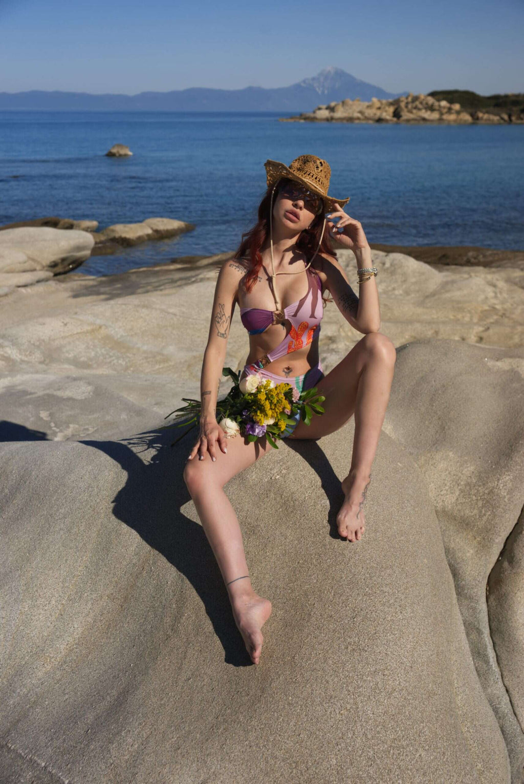 Monokini print ladies - Andreakou Concept Store