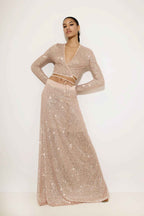 Maxi Sequin Skirt