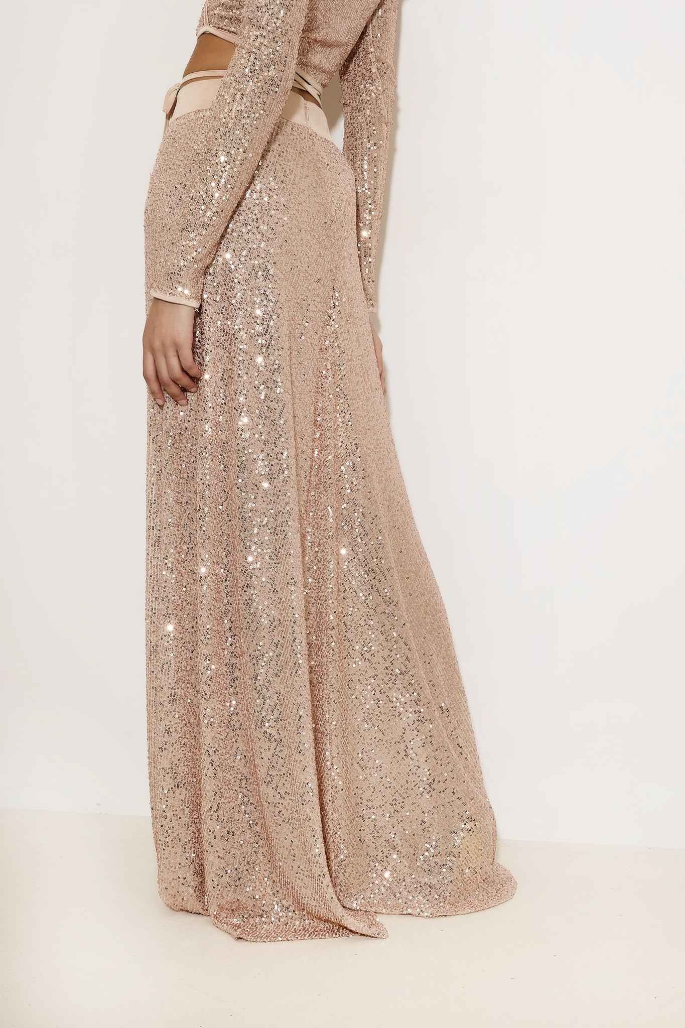 Maxi Sequin Skirt