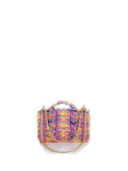 The Basset Petite – Multi Lilac Tweed Bag | Kooreloo