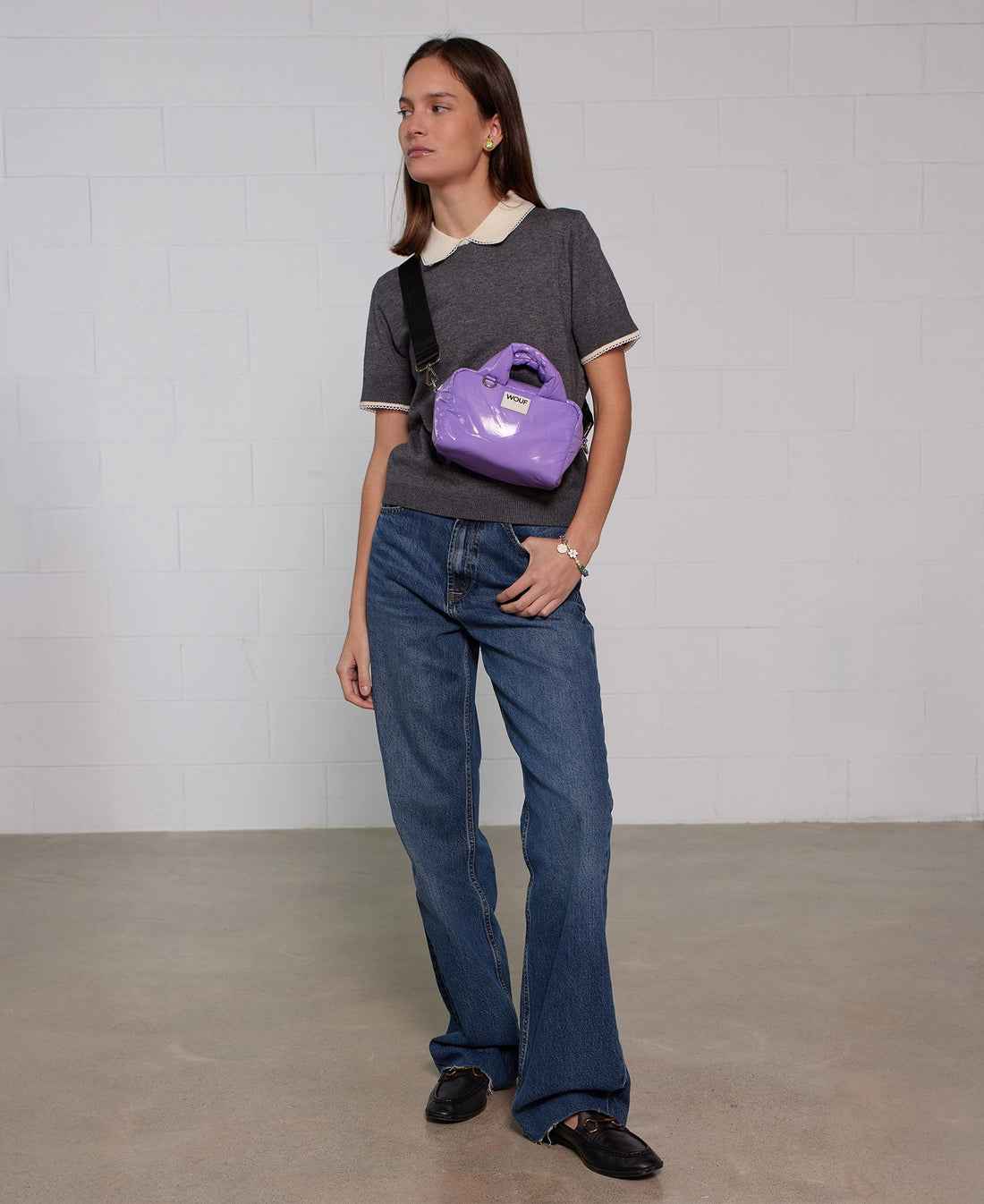 Lavender Bowling Bag