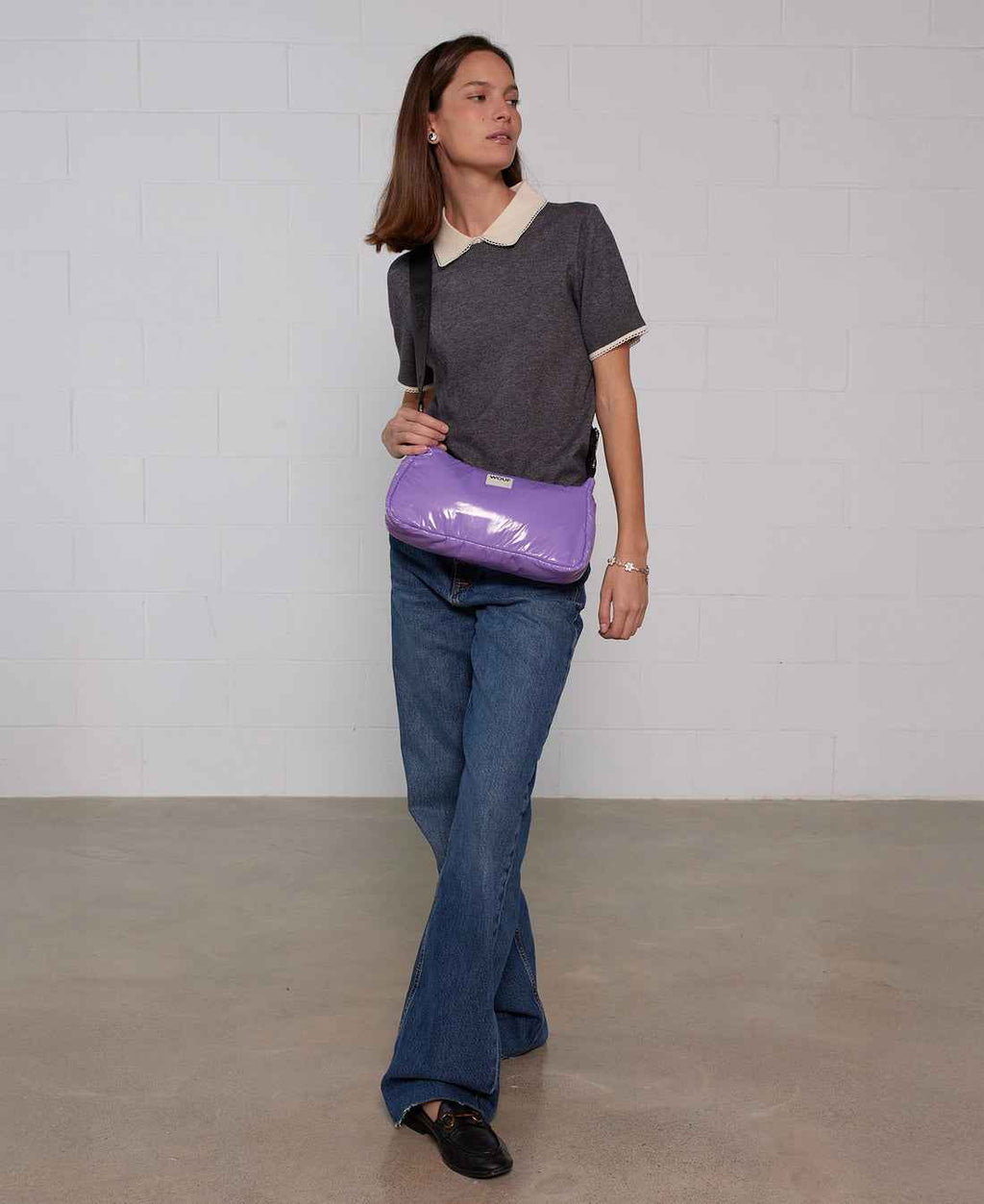 Lavender Shoulder Bag