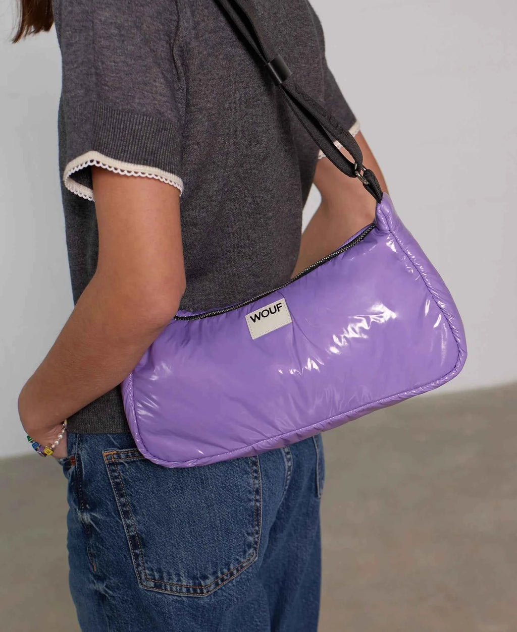 Lavender Shoulder Bag
