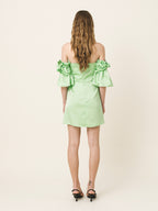 AMELIA Mini Satin Dress - Andreakou Concept Store