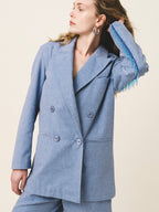 BRITA Denim Blazer - Andreakou Concept Store