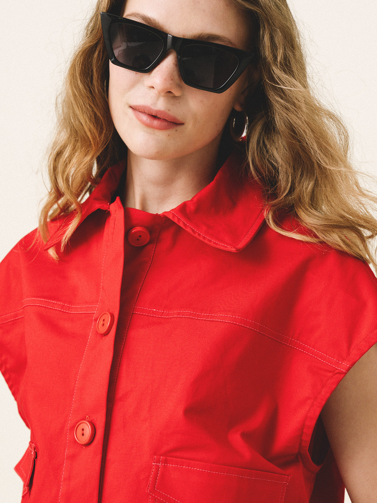 RENEE Sleeveless Jacket - Andreakou Concept Store