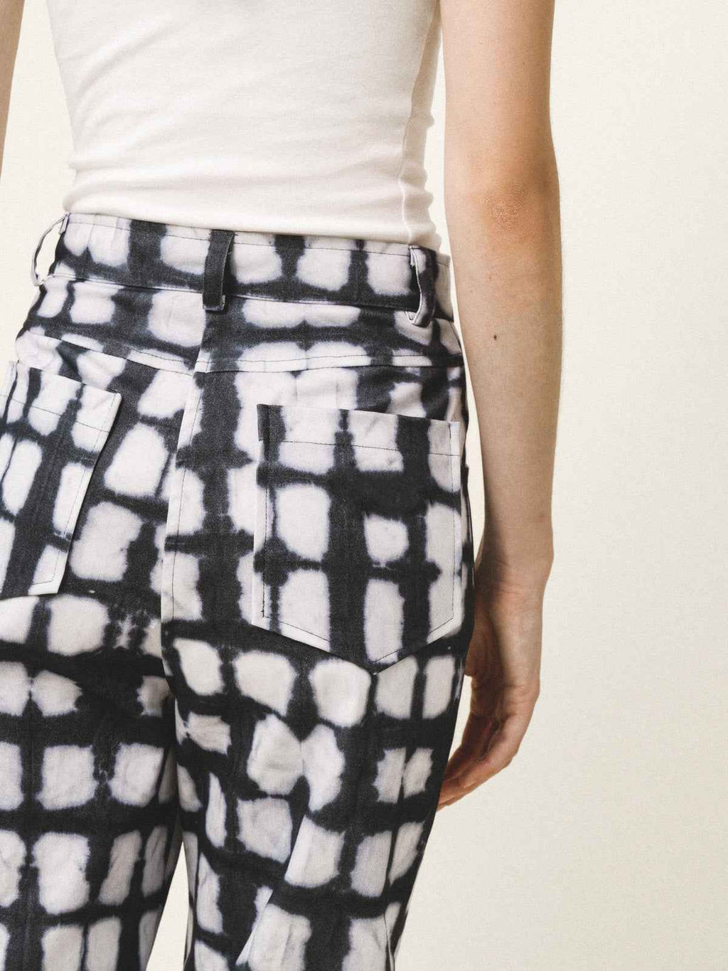 SAILOR Printed Straight - Leg Pants