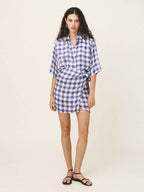 HADINE Mini Wrap Skirt