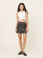 TARA Zip - Front Mini Skirt