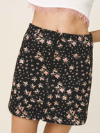 TARA Zip - Front Mini Skirt