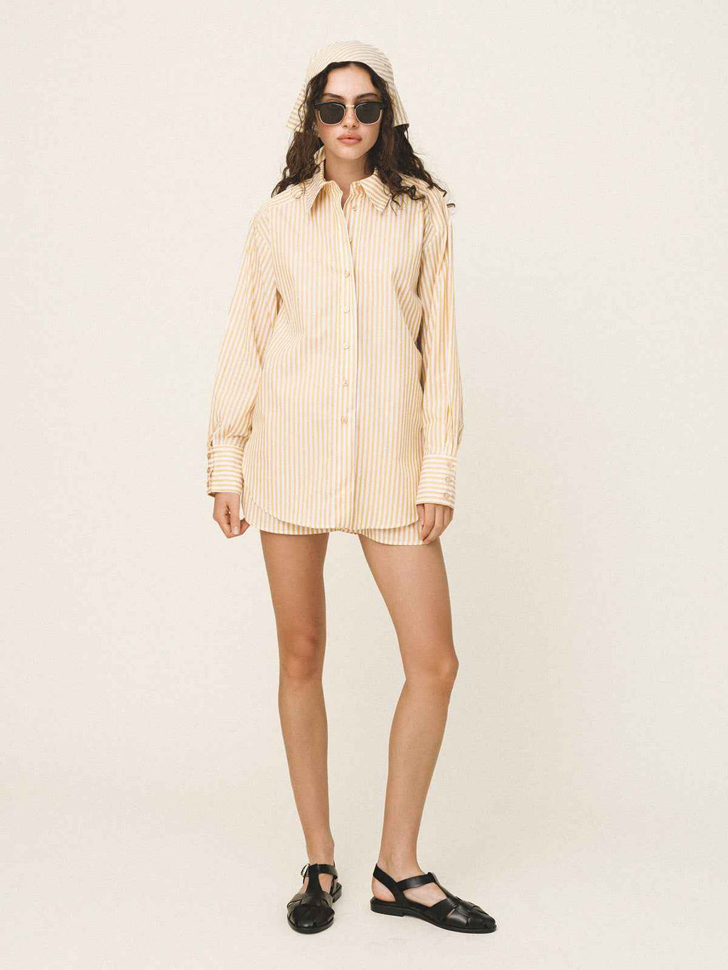 ELENA Cotton Oversized Shirt