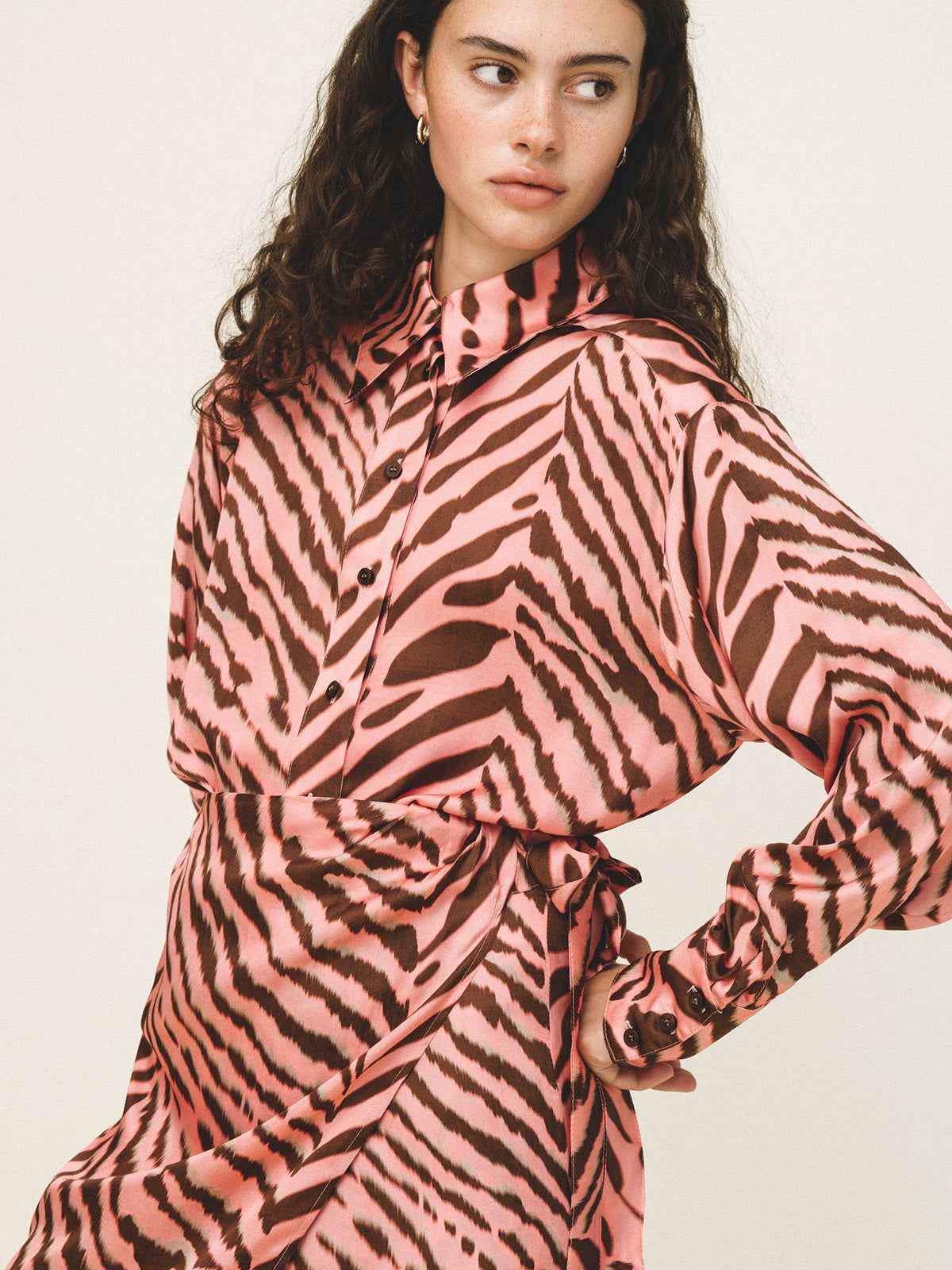 HADINE Mini Wrap Skirt