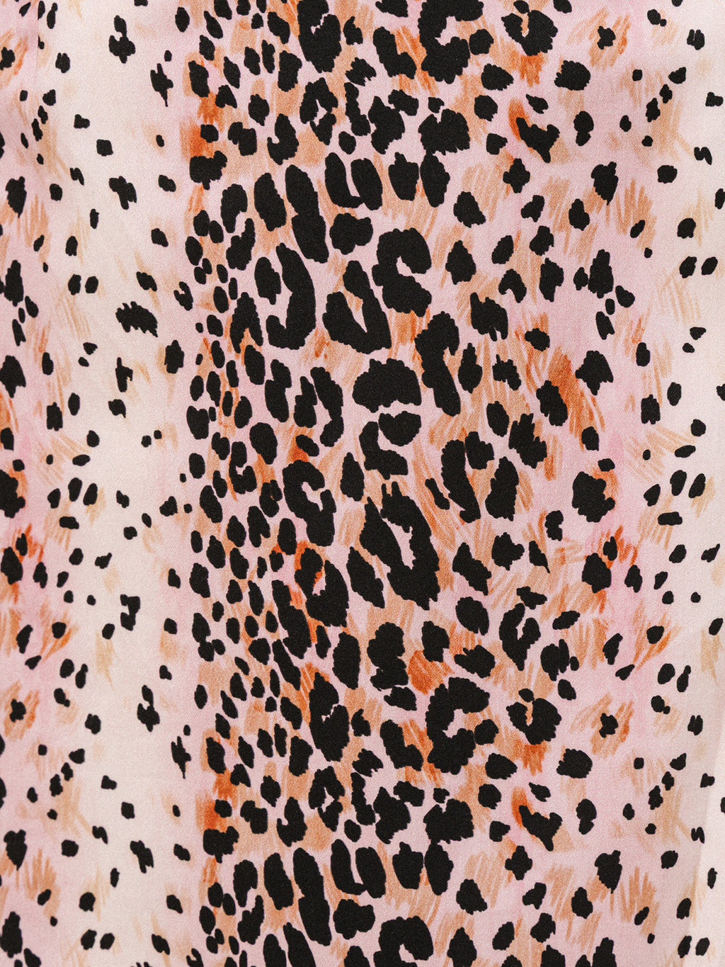 Leopard print pattern on a light pink background