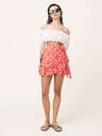 AYLA Broderie Anglaise Wrap Skirt - Andreakou Concept Store