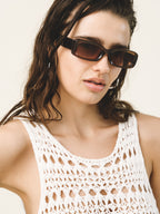 AVA Crochet Midi Knit Dress - Andreakou Concept Store