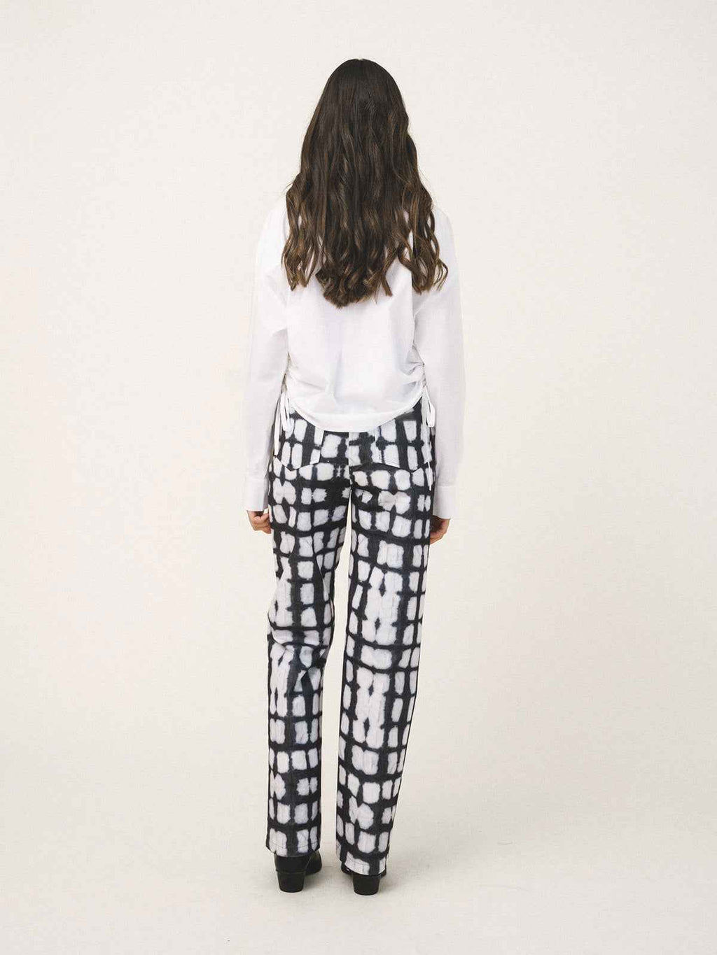 SAILOR Printed Straight - Leg Pants