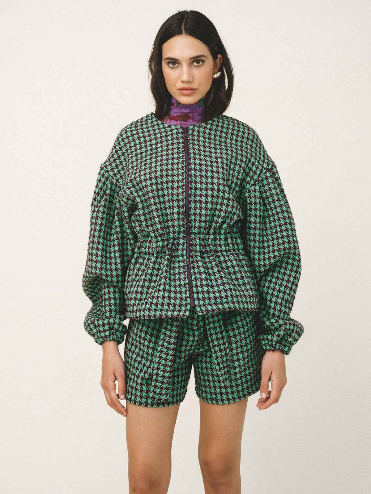 ODELL Houndstooth Jacket