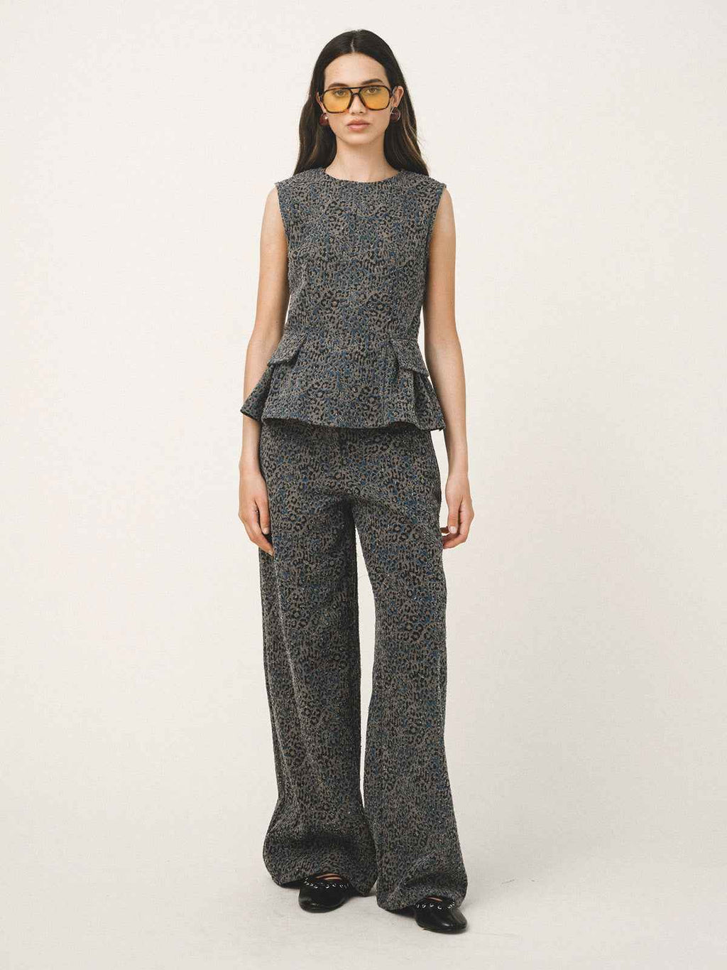 REMI Denim Wide - Leg Pants