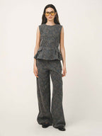 REMI Denim Wide - Leg Pants