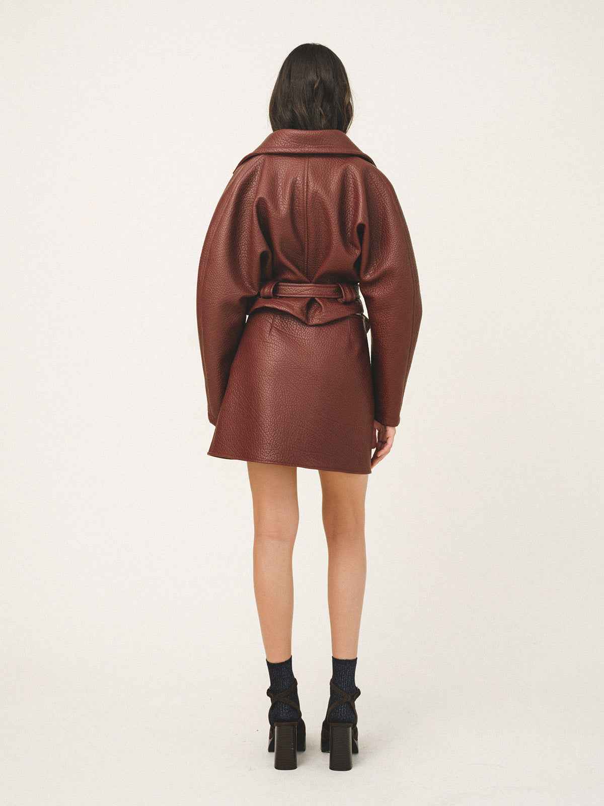 JOVANA Leather Crop Jacket