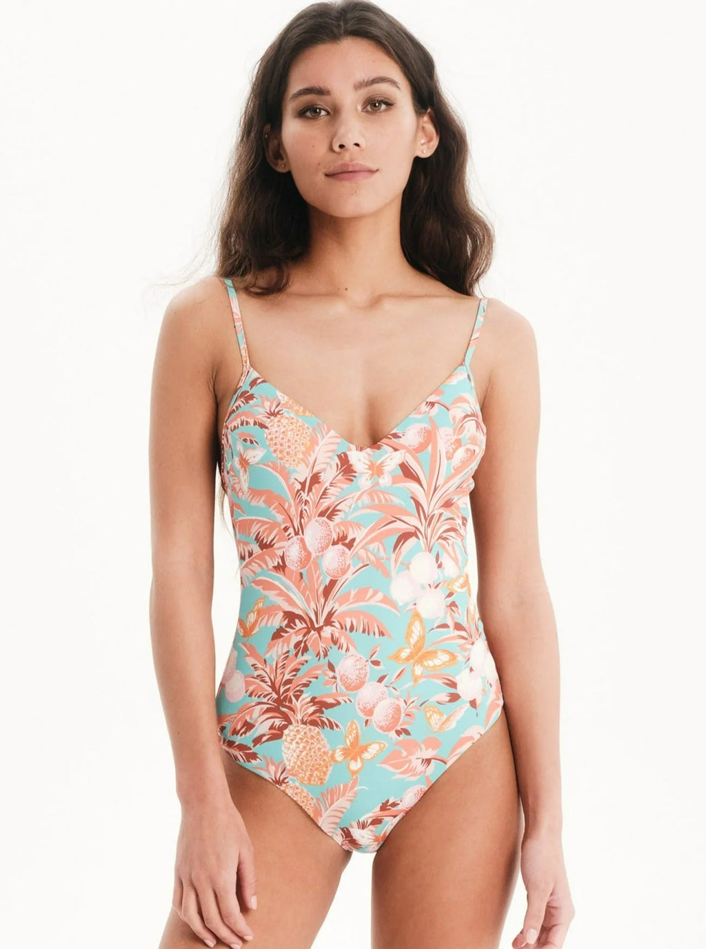 Light Exotica-Spaghetti Straps One Piece - Andreakou Concept Store