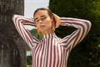 Long Sleeve Swimsuit Metis Chocolate - Andreakou Concept Store