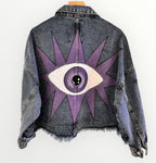 Jacket "Eye" See You Purple Logo - Andreakou Concept Store