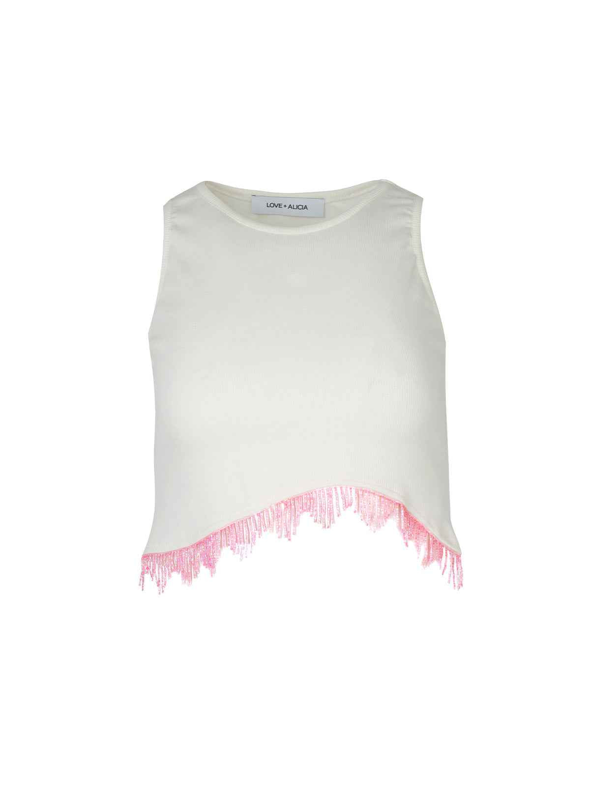 NERINE Beaded Tank Top