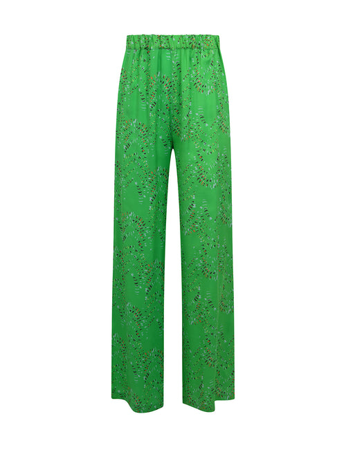 ARIADNE Printed Silk Touch Pants - Andreakou Concept Store