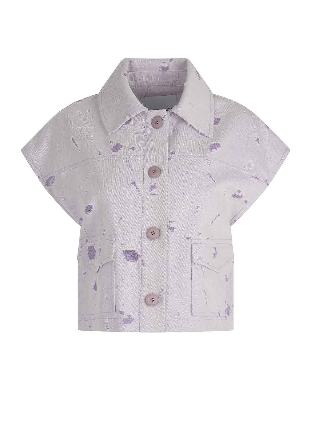 RENEE Denim Sleeveless Jacket