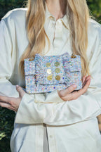 The New Yorker Micro – Multi Blue Tweed | Kooreloo