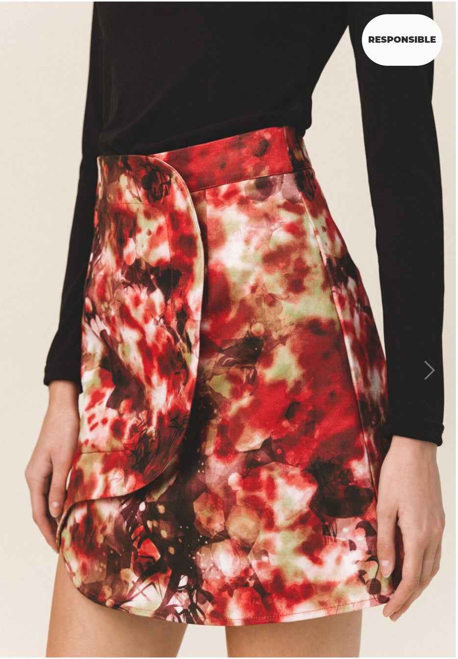 DALHIA Printed Mini Skirt
