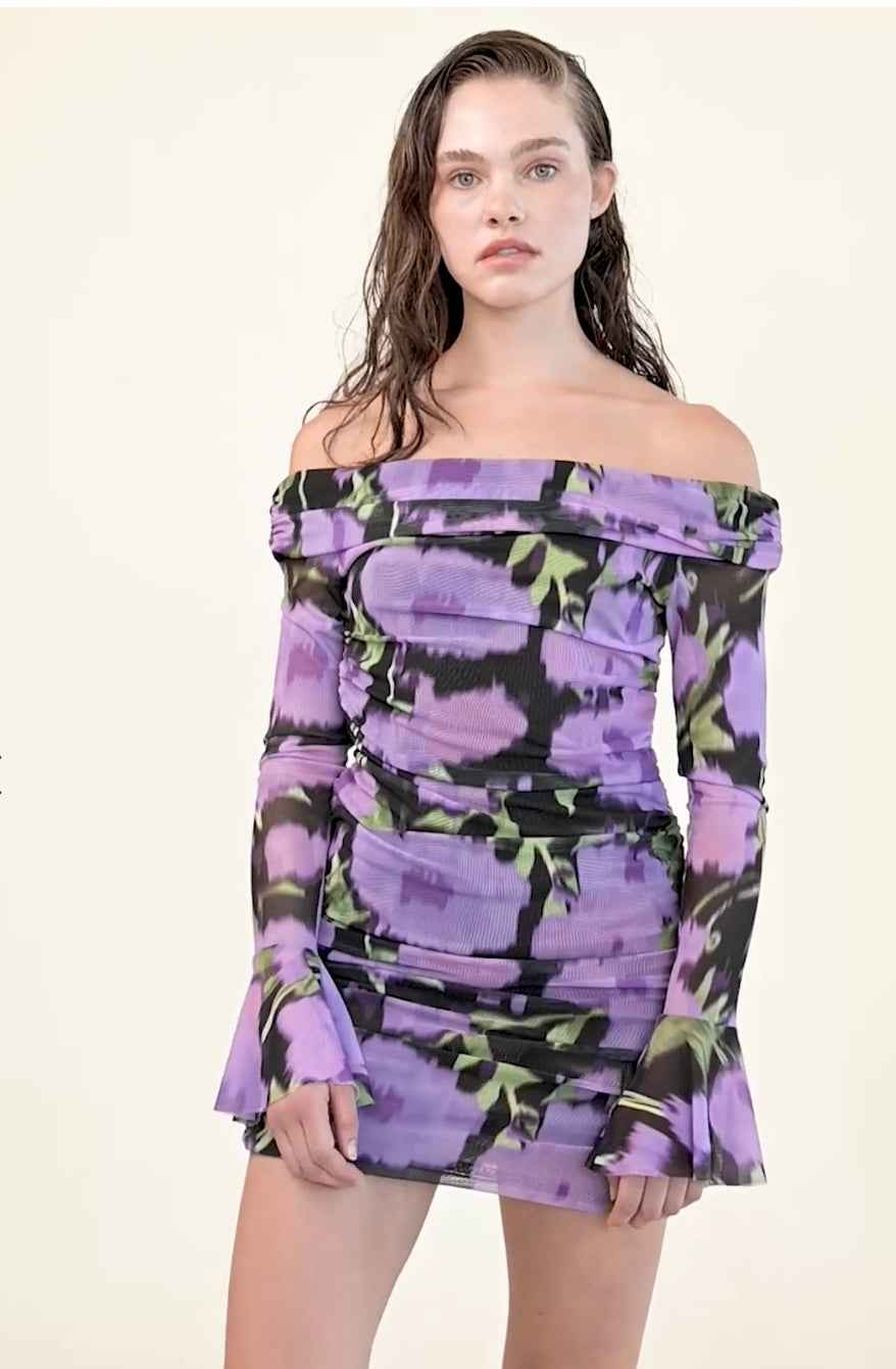 SCARLET Off The Shoulder Dress
