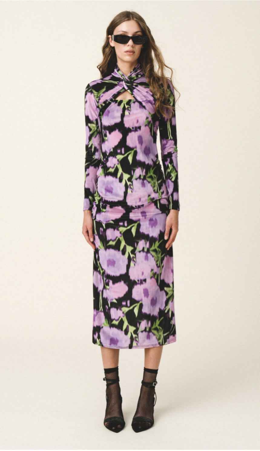 MAIRA Jersey Midi Dress