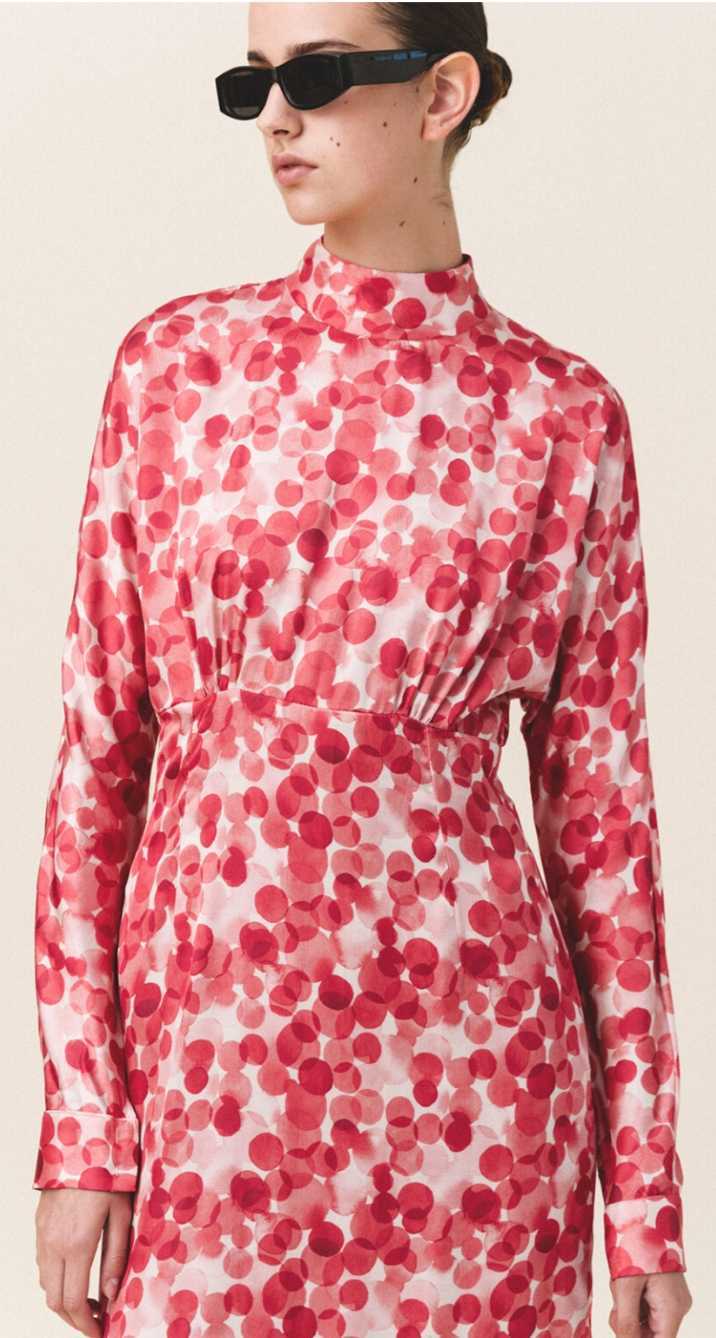 VINCENT Printed Midi Dress - Andreakou Concept Store