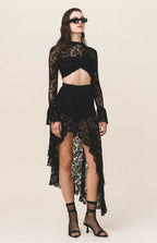 NATALIE Lace Midi Skirt - Andreakou Concept Store