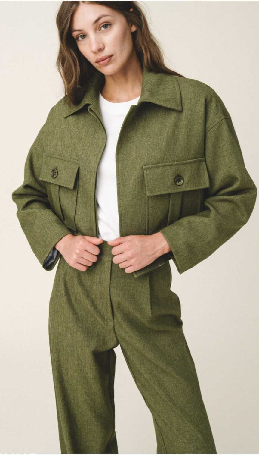FIORE Crop Jacket - Andreakou Concept Store