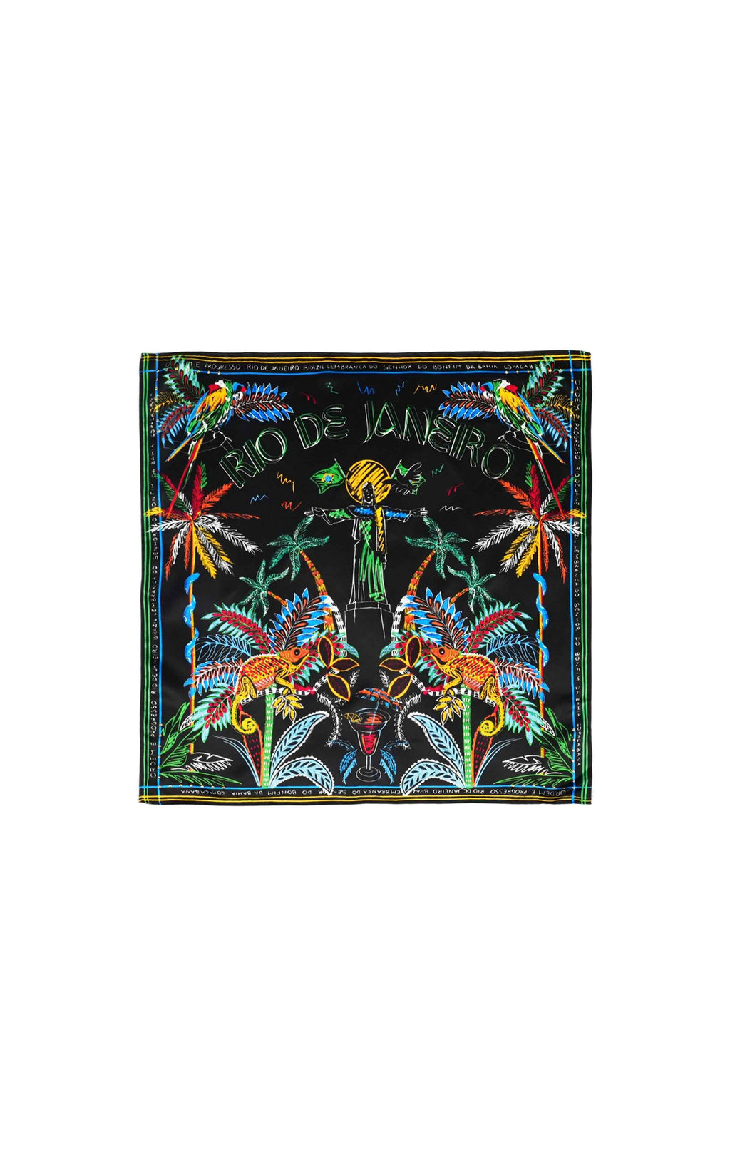 Mini Scarf Bahia – Handmade Brazilian Print