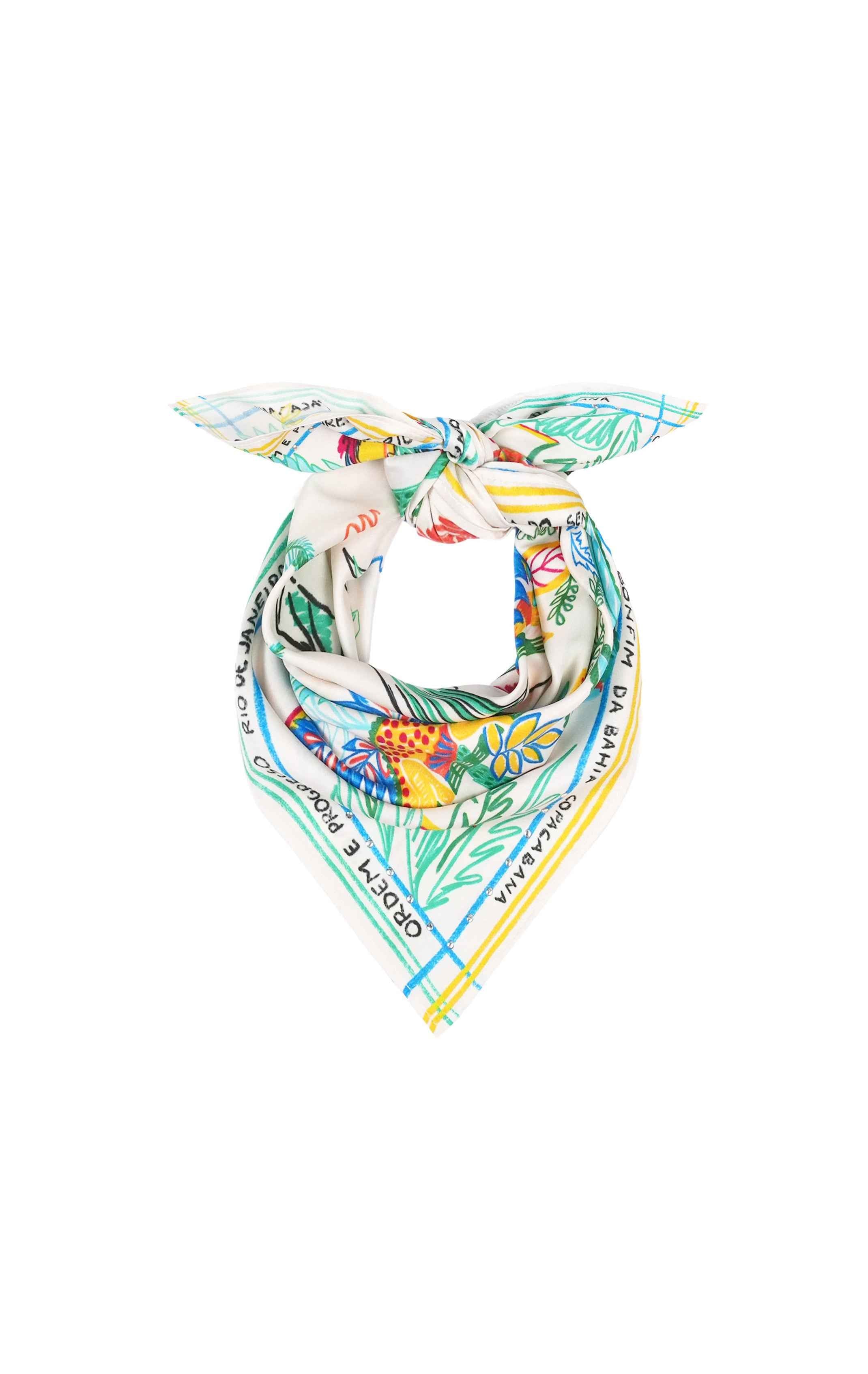 Mini Scarf Bahia – Handmade Brazilian Print