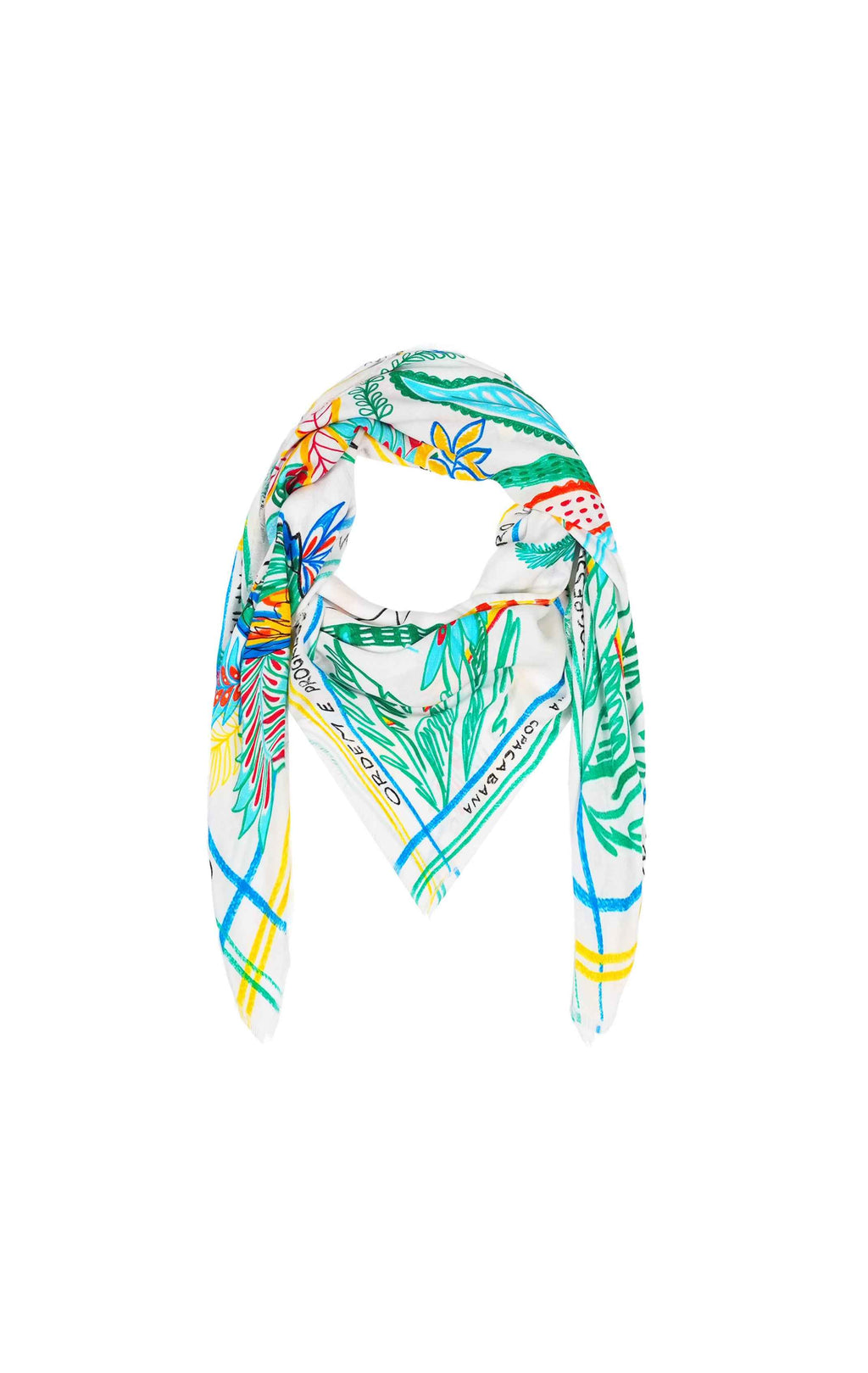 Scarf Bahia – Handmade Brazilian Print