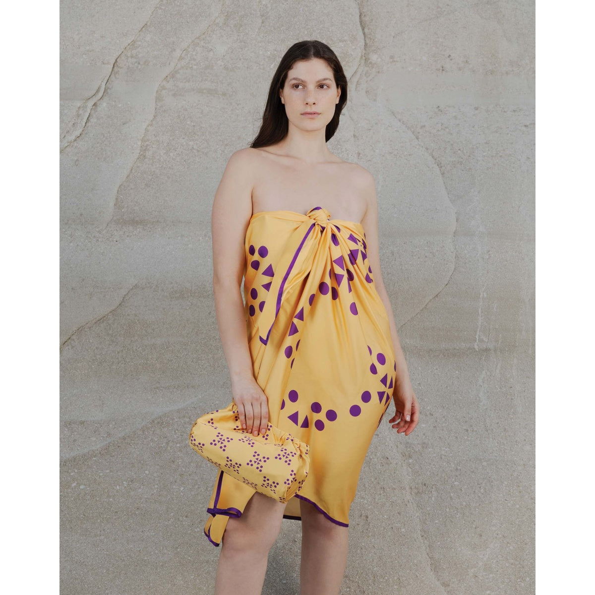 Multicolour Patterned Pareo-Banana - Andreakou Concept Store